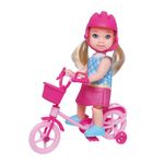 MASEN TOYS mala punčka na kolesu (27085)