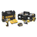 DEWALT set orodja (brusilnik, polnilec, kovček) DCD996 + DCG414 DCK2055T2T