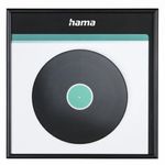 HAMA LP Cover Frame, aluminij, črna, 31,5 x 31,5 cm