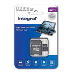 INTEGRAL spominska kartica High Speed microSDHC/XC - 32GB 