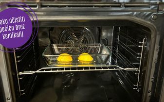 Kako očistiti pečico brez kemikalij?