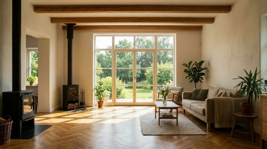 Prenovljeno stanovanje z energetsko učinkovitim prezračevanjem